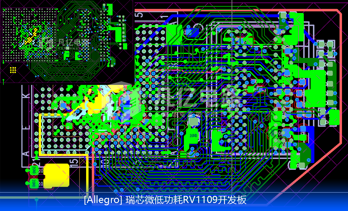 瑞芯微低功耗RV1109开发板