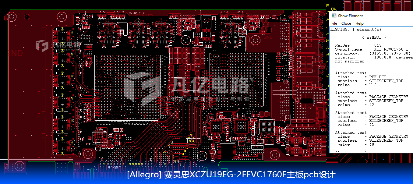 赛灵思XCZU19EG-2FFVC1760E主板星欧注册