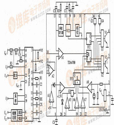 电源脉宽调制电路图