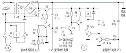 自动增压蓄水系统的设计方案电路图