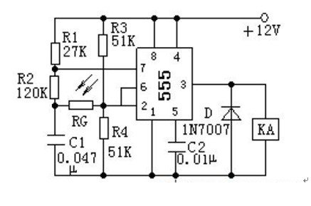 光电控制电路图