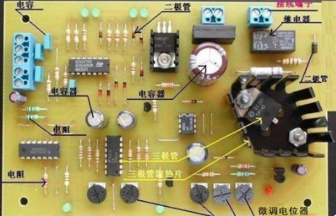 星欧注册上的电子元器件